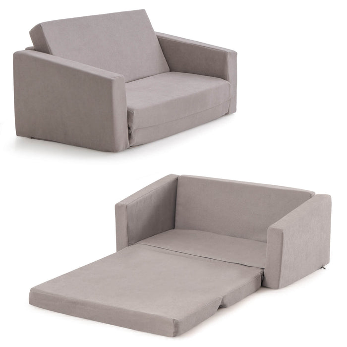 2-in-1 Childrenâ€™s Convertible Sofa to Lounger-L