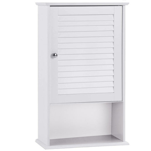 27.5 Inch H Wall Hanging Bathroom Storage Cabinet