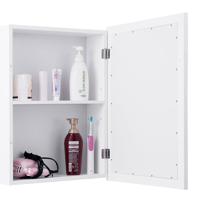 Wall Mounted Adjustable Medicine Storage Mirror Cabinet