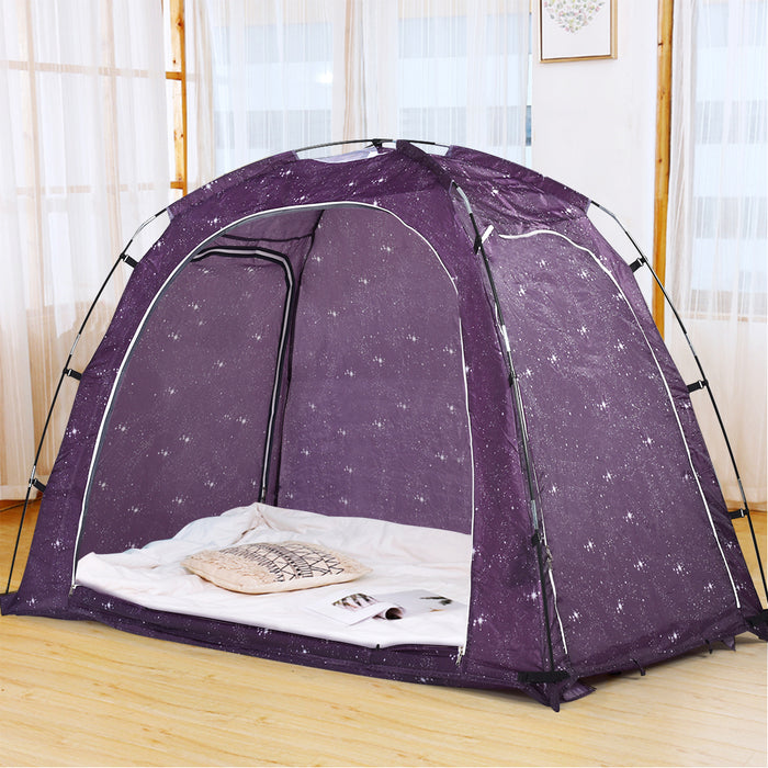 Bed Tent Indoor Privacy Play Tent on Bed with Carry Bag