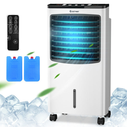 3-in-1 Portable Evaporative Air Conditioner Cooler with Remote Control