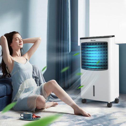 3-in-1 Portable Evaporative Air Conditioner Cooler with Remote Control