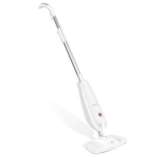 1100 W Steam Mop with Water Tank for Carpet-Gray