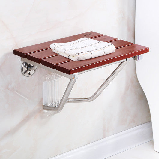 Wall-Mounted Folding Shower Seat Bench Bath Seat Bench Shower Chair