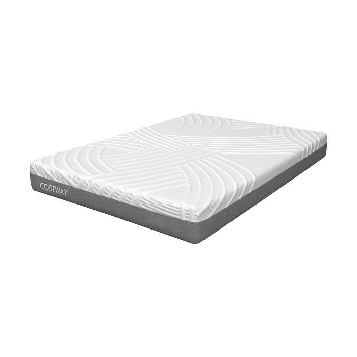 75L x 54W x 8H Memory Foam Mattress with Jacquard Fabric Cover-Full Size