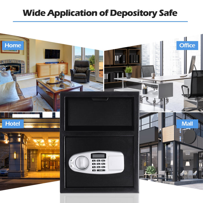 Digital Deposit Safe Box Depository Front Load