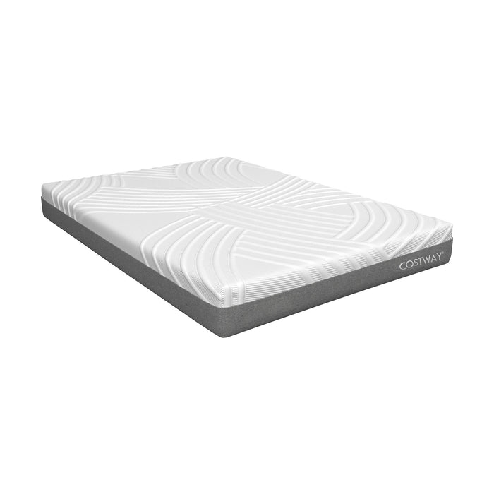 75L x 54W x 8H Memory Foam Mattress with Jacquard Fabric Cover-Full Size