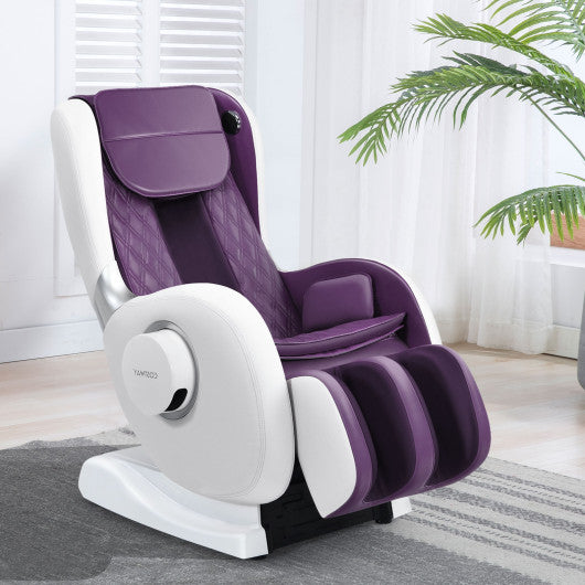 Soothe 04 - Full Body Zero Gravity Massage Chair Recliner with SL Track Heat -Purple