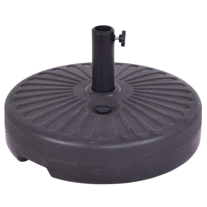 20 Inch Round 23L Water Filled Umbrella Base