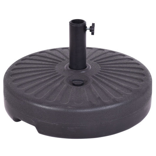 20 Inch Round 23L Water Filled Umbrella Base