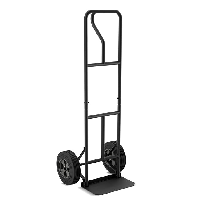 Folding Hand Cart for Home  Warehouse  Garage  Backyard-Dark