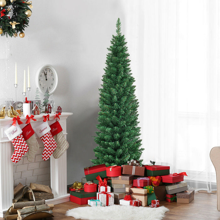 PVC Artificial Slim Pencil Christmas Tree-5 Feet