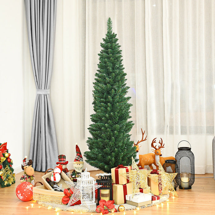 PVC Artificial Slim Pencil Christmas Tree-5 Feet