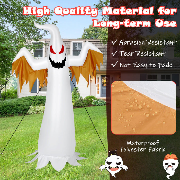 6 Feet Halloween Inflatable Ghost Quick Blow up Halloween DÃ©cor with LED Lights