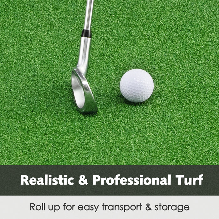 5 x 3 Feet Golf Mat with 3 Rubber Tees