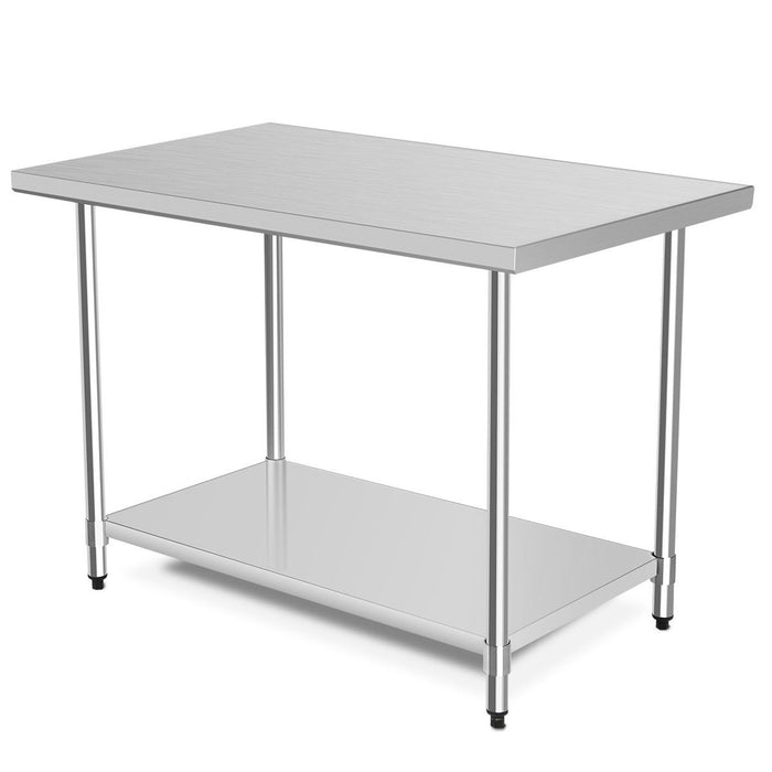 30 x 48 Inch Stainless Steel Table Commercial Kitchen Worktable