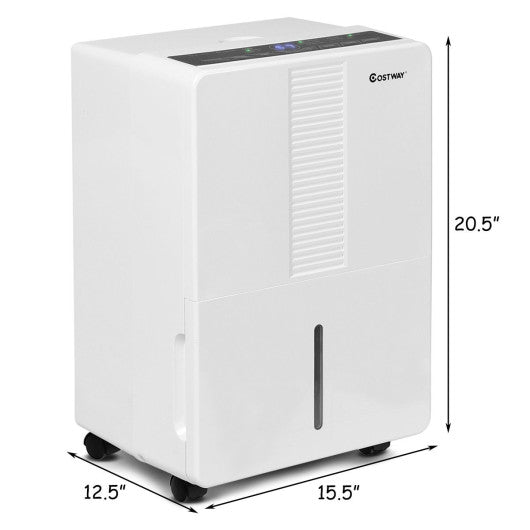 Portable 50 Pint Humidity Control up to 3000 Sq. Ft. Dehumidifier