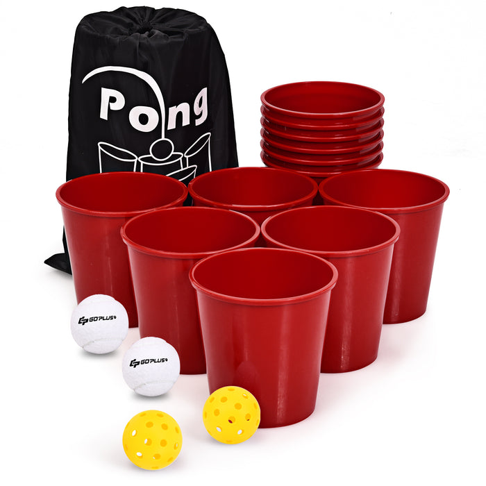 Yard Pong Giant Pong Game Set with Carry Bag